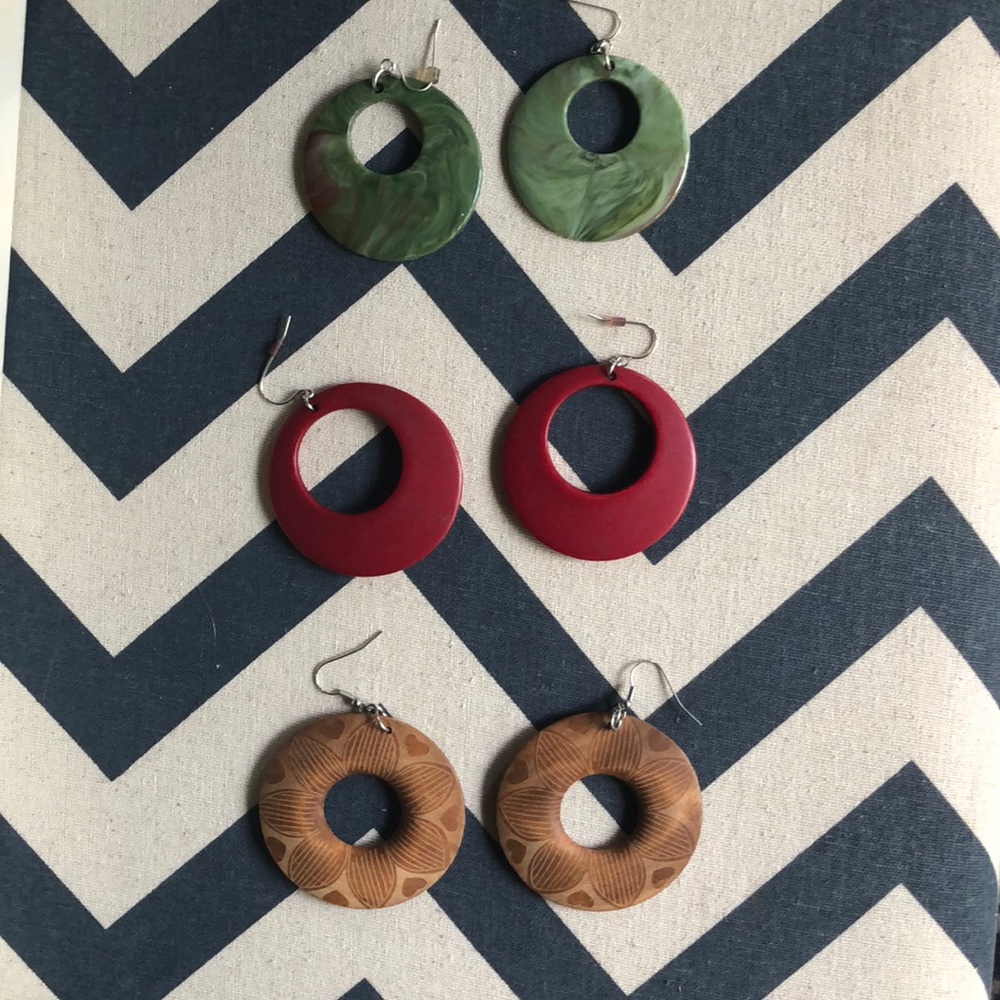 Forever 21 bundle of 3 pairs of Earrings